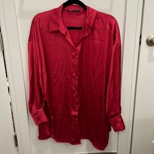Pink Zara Shirt